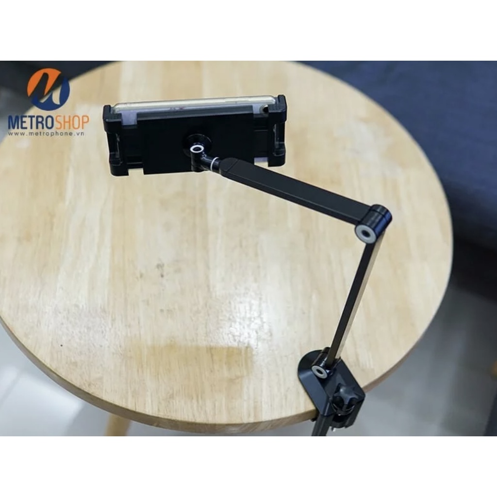 GIÁ ĐỠ MÁY TÍNH BẢNG KẸP CẠNH BÀN XOAY 360 ĐỘ UPERGO AP-7LC