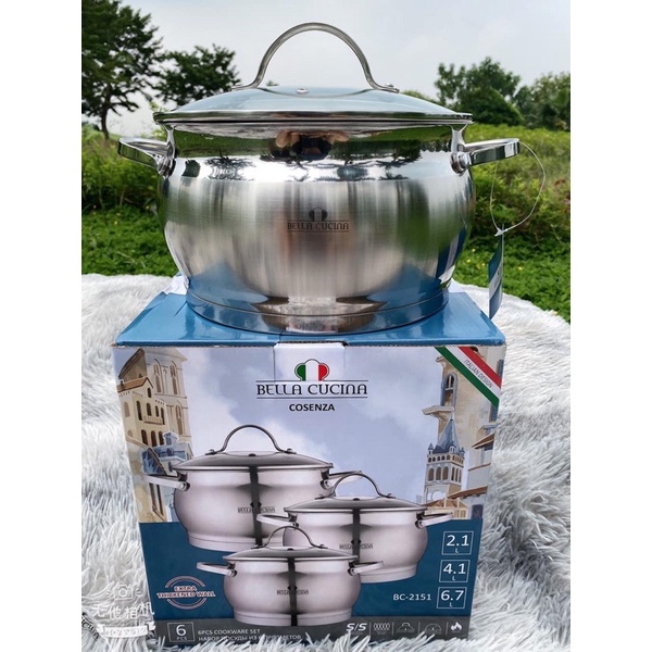 BỘ NỒI Ý BELLA CUCINA