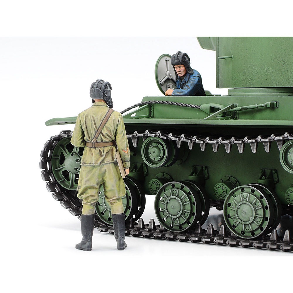 35375 Mô hình lắp ráp xe tăng quân sự 1/35 SCALE RUSSIAN HEAVY TANK KV-2