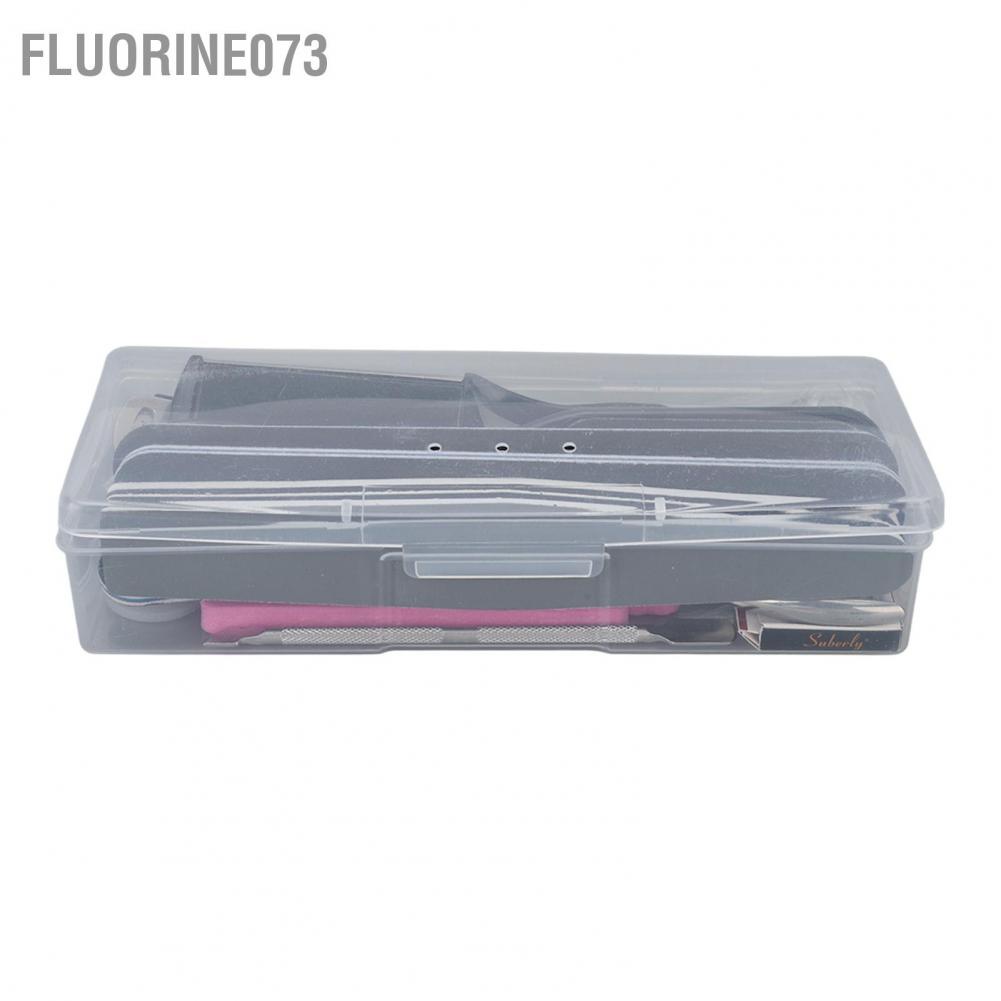 Fluorine073 22 cái Bộ móng chân chăm sóc bằng thép không gỉ Loại bỏ da chết Móng tay làm