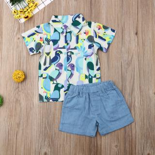 Set áo thun tay ngắn & quần dài cho bé trai
