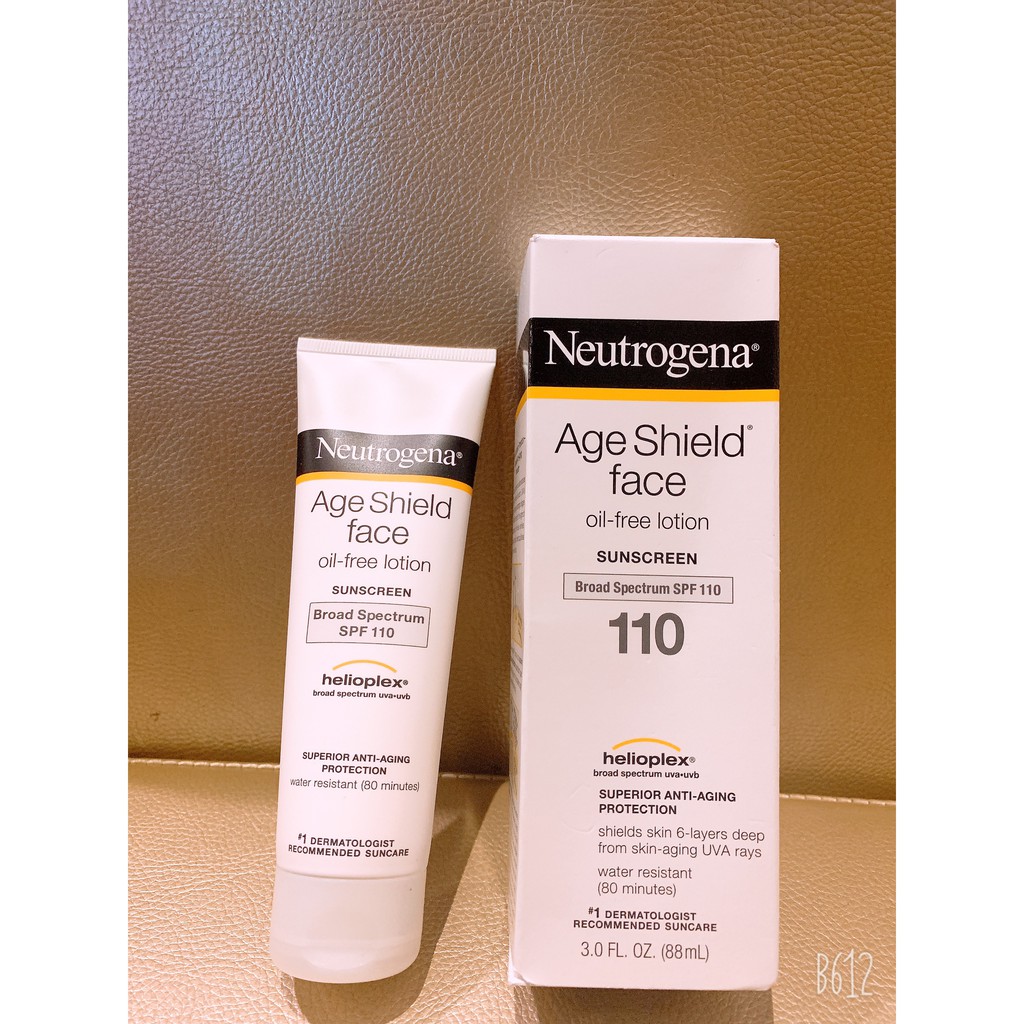 Kem chống nắng Neutrogena Age Shield SPF 110 ngăn ngừa lão hóa