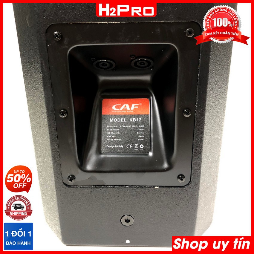 Đôi loa karaoke CAF KB12 bass 30 1000W, hàng nhập | Loa karaoke gia đình ( tặng 2 khẩu neutrick 99k )