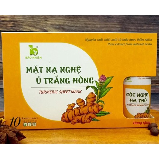 Mặt nạ nghệ ủ trắng Bảo Nhiên