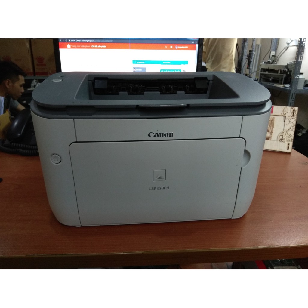 Máy in canon 6200D-Máy in laser đen trắng 2 mặt Canon 6200D cũ-Máy in cũ giá rẻ TC VIỆT