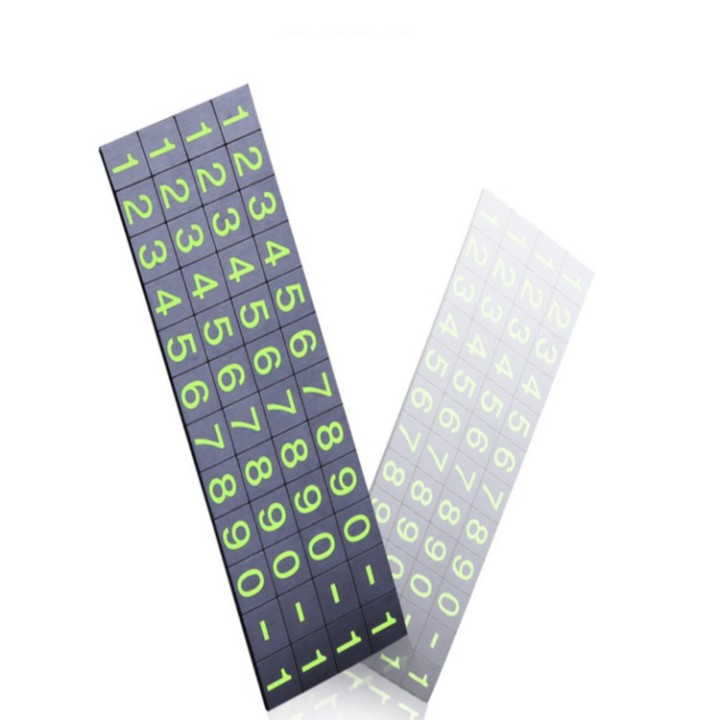 Sản Phẩm Bảng số điện thoại gắn taplo ô tô Y-428T .