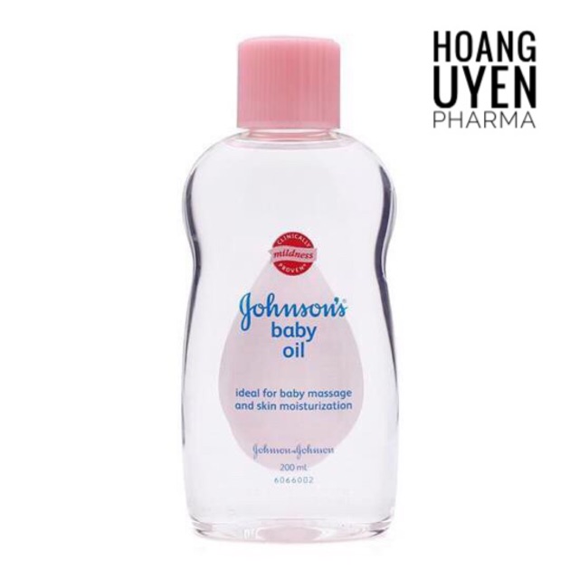 Dầu massage dưỡng ẩm Johnson's Baby Oil 50ml & 200ml (mát xa)