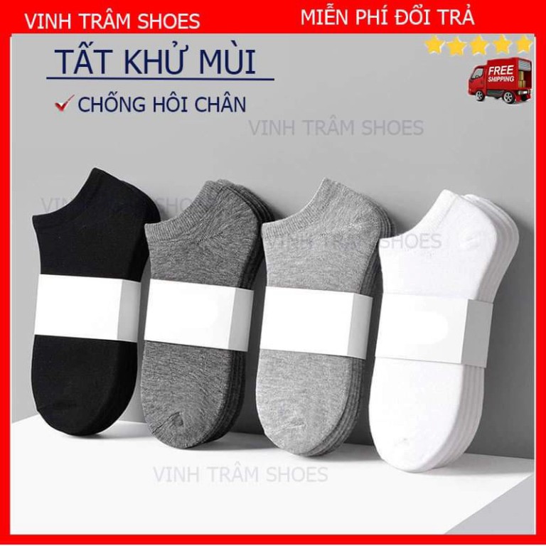 [ FREE SHIP ] Tất vớ nam  cổ ngắn hàng Việt Nam xuất khẩu ngăn ngừa hôi chân bảo hành 1 đổi 1