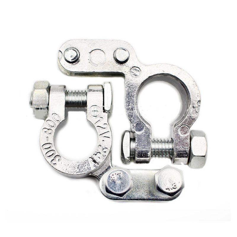 Bộ 2 Kẹp Nối Dây Điện Bằng Đồng Cho Xe Hơi / Xe Tải