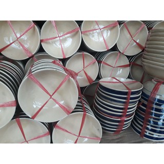 50 Chén sành viềng xanh kiểu xưa loại 1