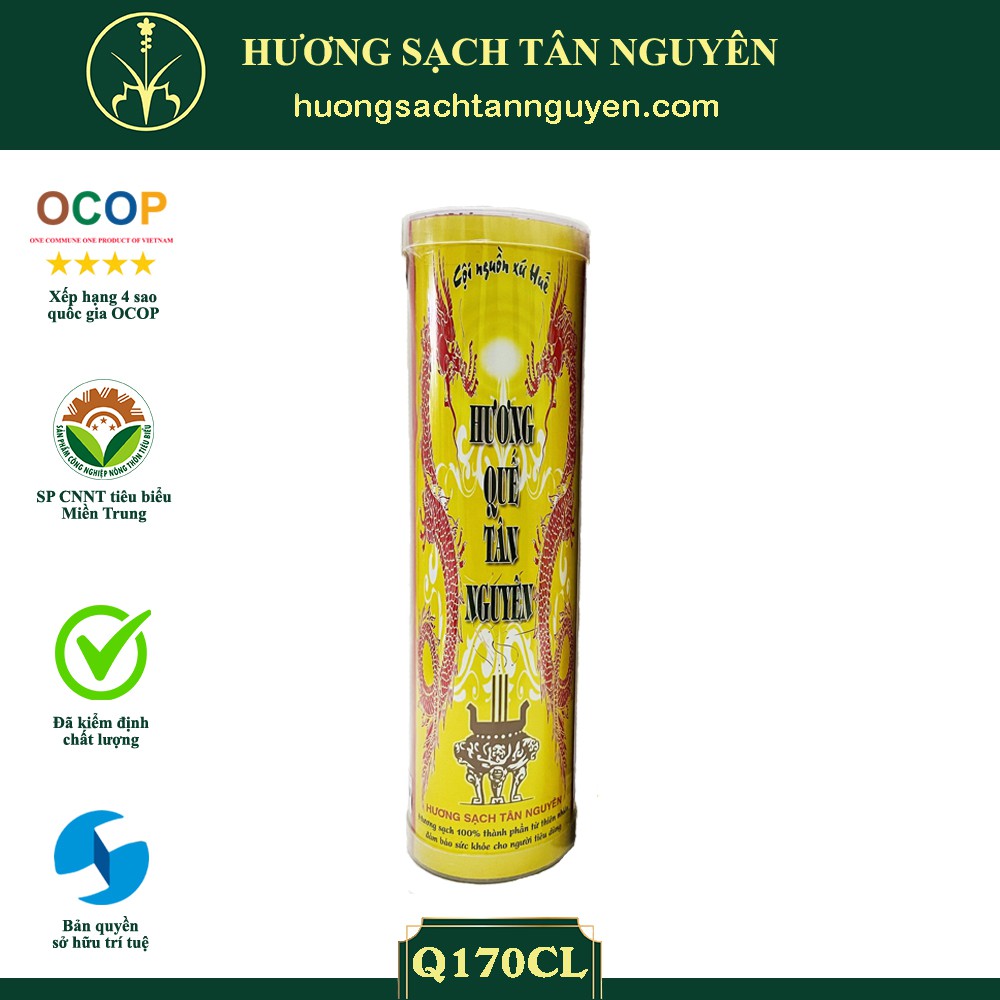 Hương Quế cao cấp Tân Nguyên ống lớn 1kg Q170CL - Hương Sạch Tân Nguyên