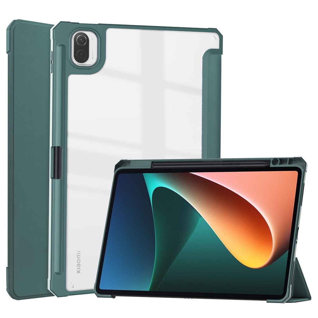 Bao Da Máy Tính Bảng Nắp Gập Tự Động Tắt / Mở Thông Minh Bảo Vệ Cho Xiaomi Mi Pad 5 / Pad 5 Pro 2021