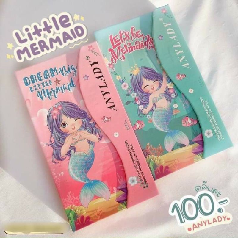 🧜🏻‍♀️ KIT MAKEUP ANYLADY BÓP PHẤN MẮT BE MERMAIDS NỘI ĐỊA TRUNG 🧜🏻‍♀️