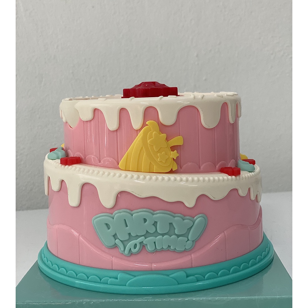 ĐỒ CHƠI BÁNH SINH NHẬT THỔI BONG BÓNG CAKE BUBBLE