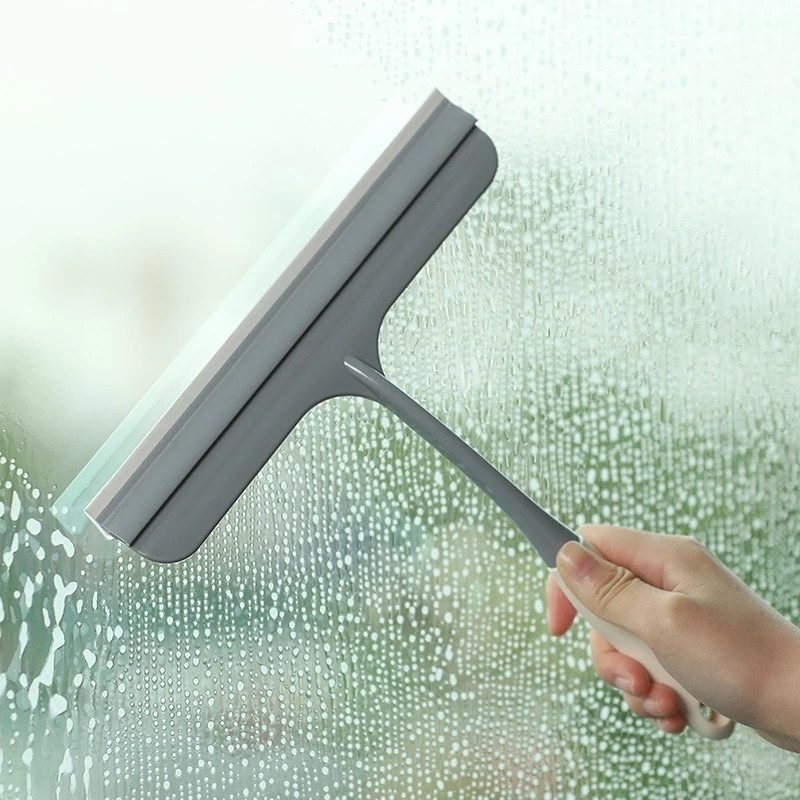 Dụng Cụ Cạo Cửa Kính Bằng Silicone Chống Trượt Đa Năng Tiện Lợi