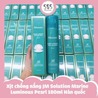 Xịt chống nắng JM Solution Marine Luminous Pearl 180ml Hàn quốc