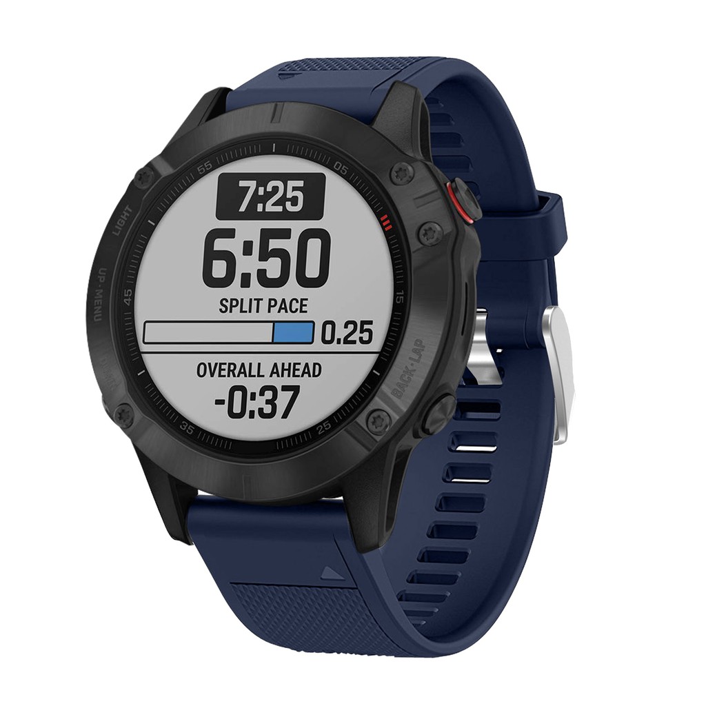 Dây đồng hồ đeo tay bằng silicon thay thế 22mm cho Garmin Fenix 6 / Fenix 5 Plus / Fenix 5 / Forerunner 935 / 945