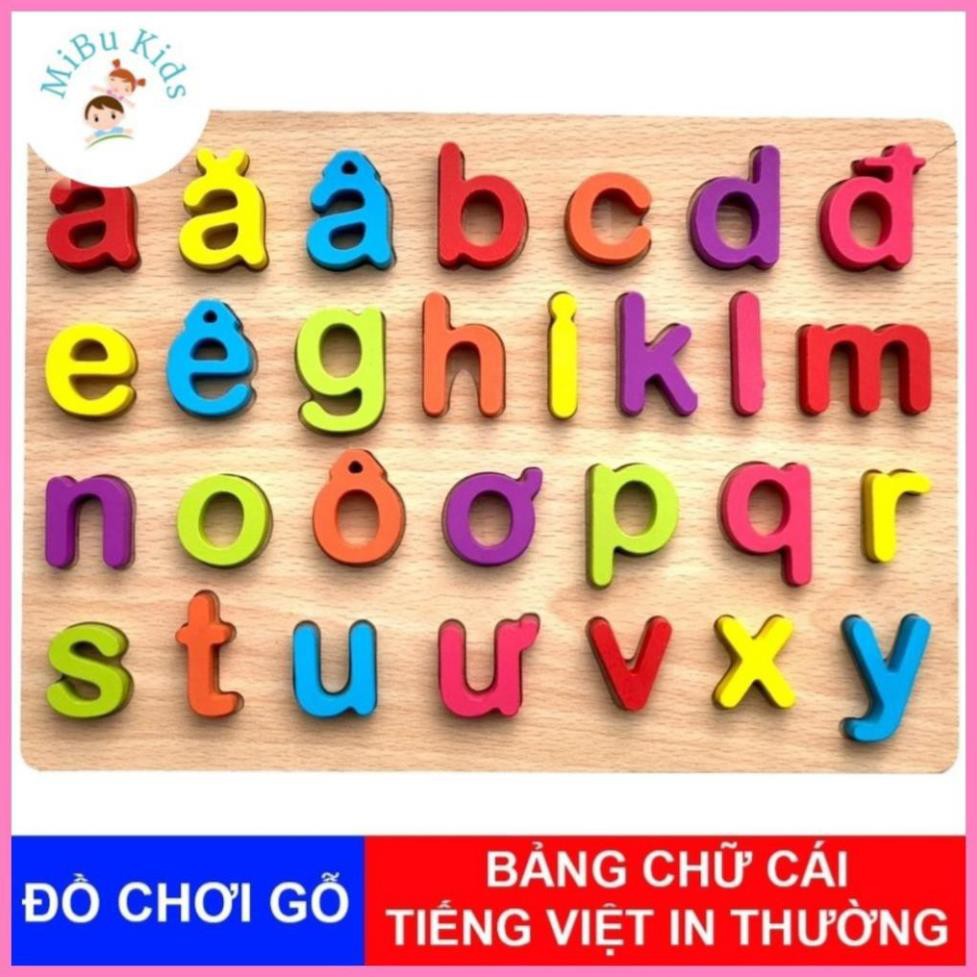 Bảng chữ cái Tiếng Việt hàng Việt Nam loại đẹp