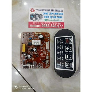 Bo mạch đa năng bếp hồng ngoại -phím bấm