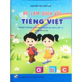Sách - Bé làm quen với Tiếng Việt