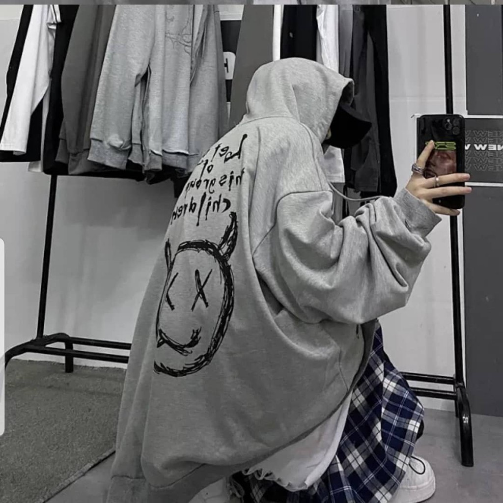 Áo khoác nỉ let go - ẢNH THẬT