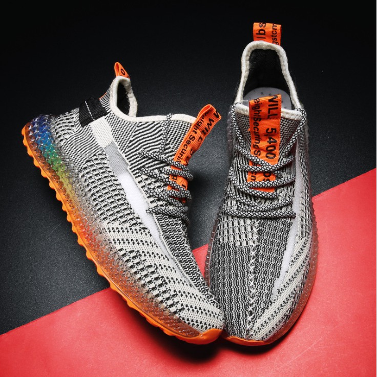 Giày thể thao sneaker nam đế 7 màu D86, phong cách trẻ trung năng động, đế cao su non đi cực êm | BigBuy360 - bigbuy360.vn