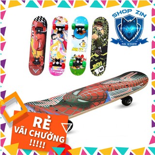 D27 Ván trượt patin ba tanh trẻ em cao cấp mẫu mới nhất 2020 VÁN TRƯỢT THỂ THAO GỖ PHONG ÉP 8 LỚP