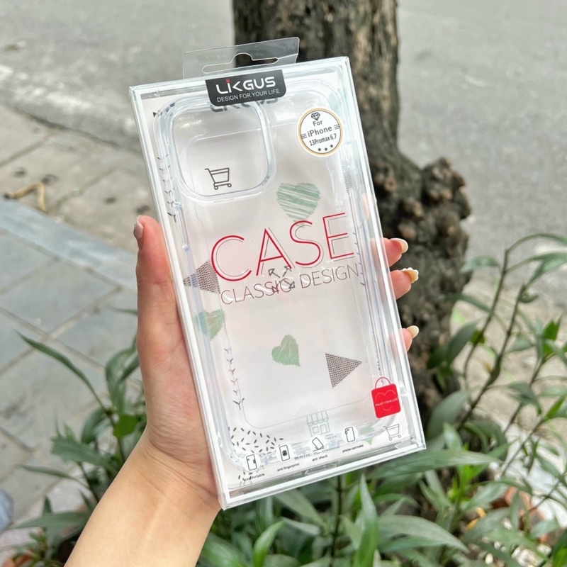 Ốp Lưng Trong Chống Sốc, Chống Ố Vàng Đủ Mã Iphone Từ 7 Plus Đến 14 Pro Max Hãng LIKGUS Siêu Cao Cấp