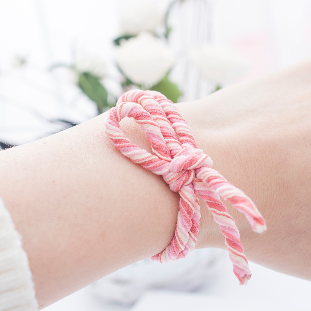 Dây Buộc Tóc Nhiều Lớp Hình Que Kem B445