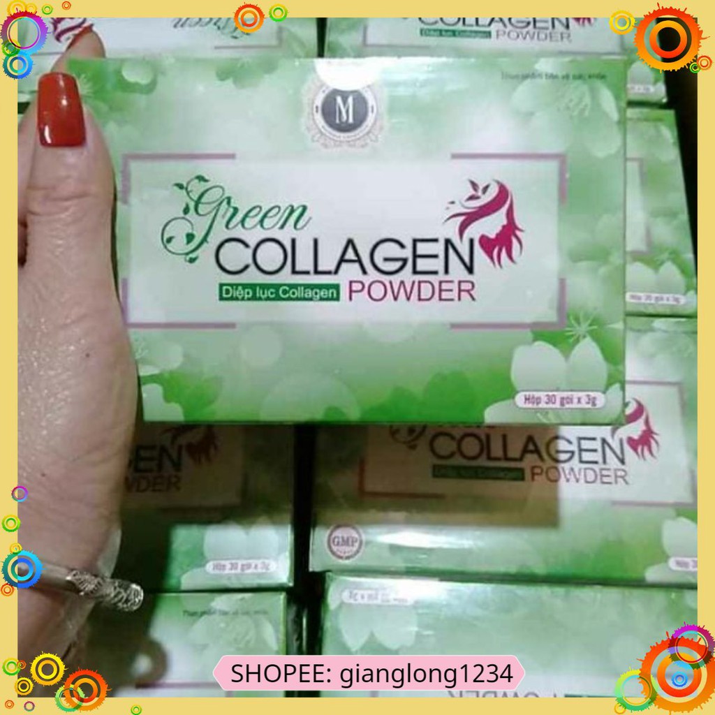 ☘☘DIỆP LỤC COLAGEN &lt;br&gt;&lt;br&gt;#Bổ_Sung_Collagen_và_Chất_Xơ&lt;br&gt;&lt;br&gt;✔1 gói #Diệp_Lục_Collagen tương đương 1kg rau xanh