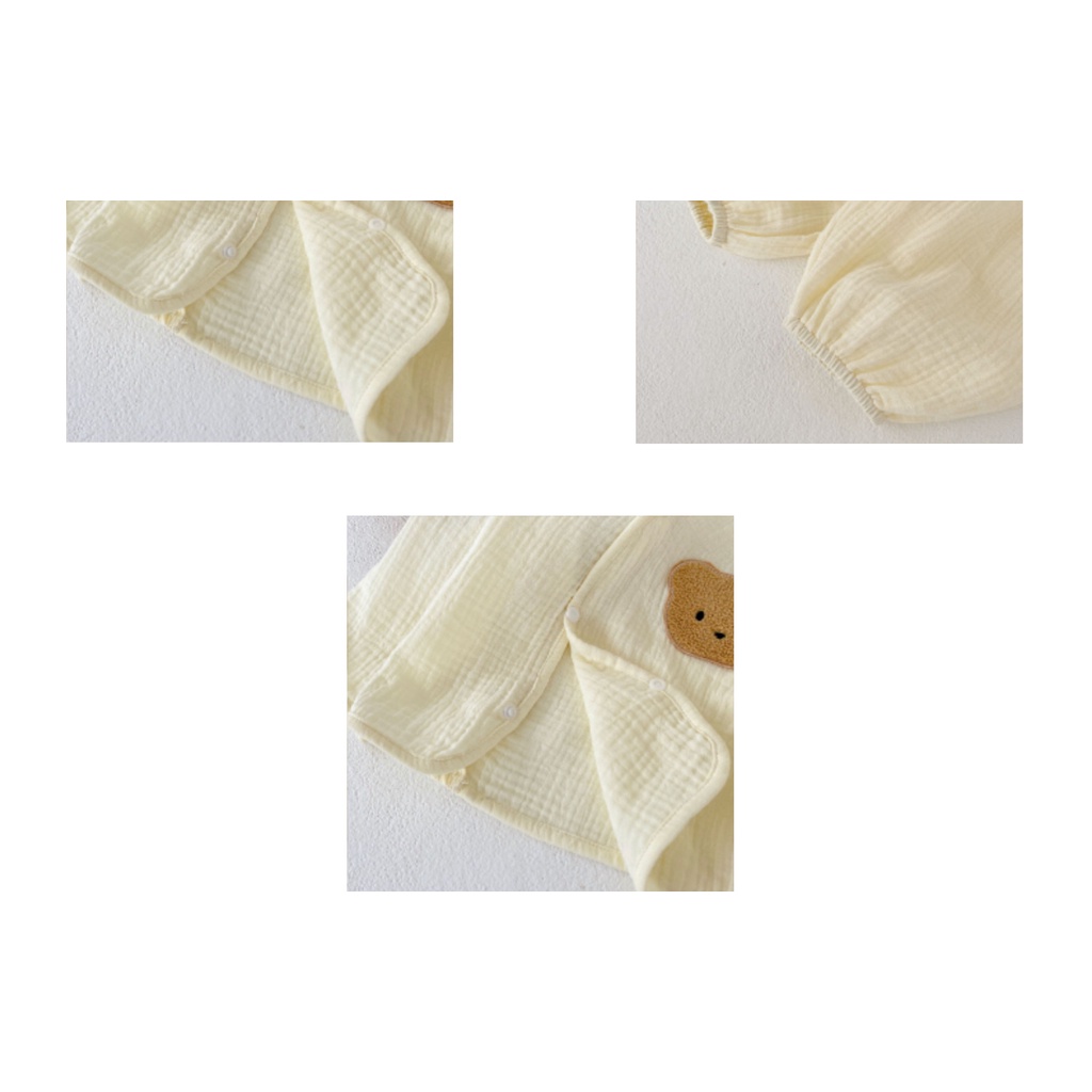 Bộ Áo Khoác cardigan Có Mũ + Quần Dài Chống Muỗi Thời Trang Xuân Hè Hàn Quốc Cho Bé