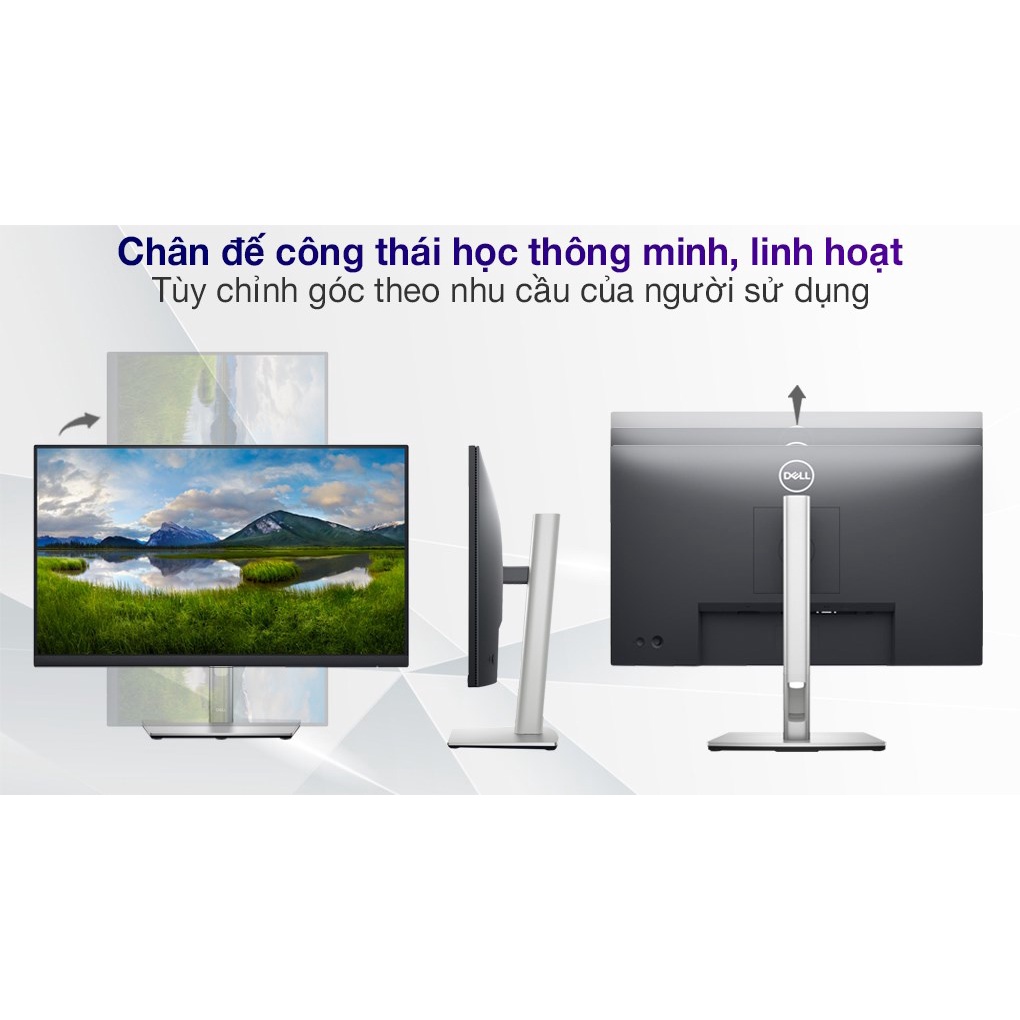 Màn hình Dell P2422H 23.8 inch FHD/IPS/60Hz/5ms Hàng Chính Hãng