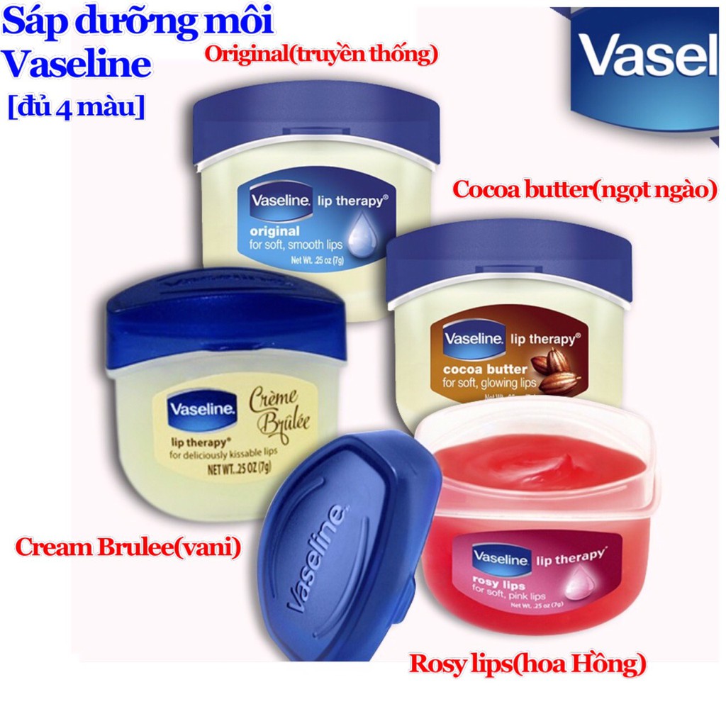 Sáp dưỡng môi Vaseline Lip Therapy 7g