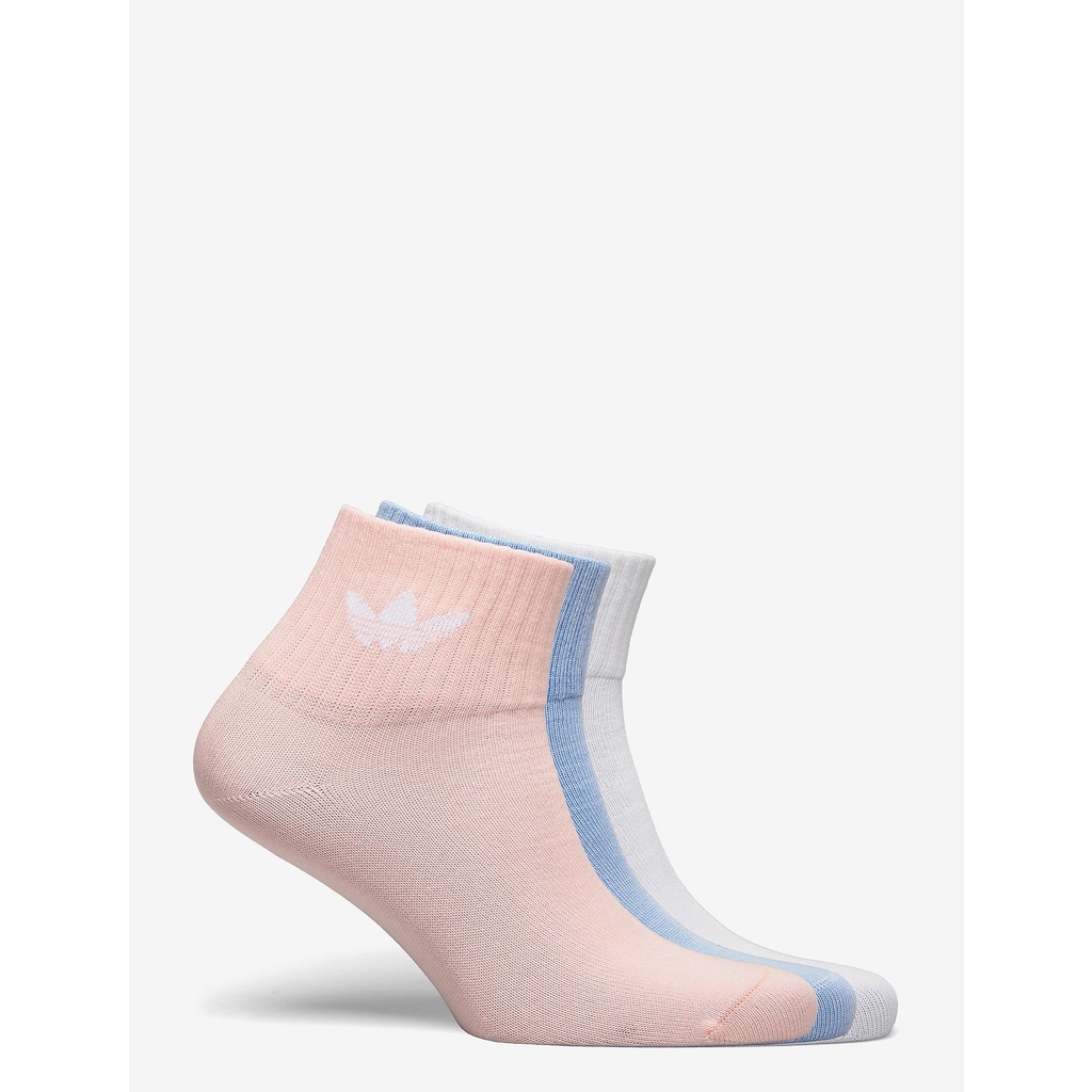 TẤT VỚ CHÍNH HÃNG K ADIDAS MID-ANKLE SOCKS 3 PAIRS
