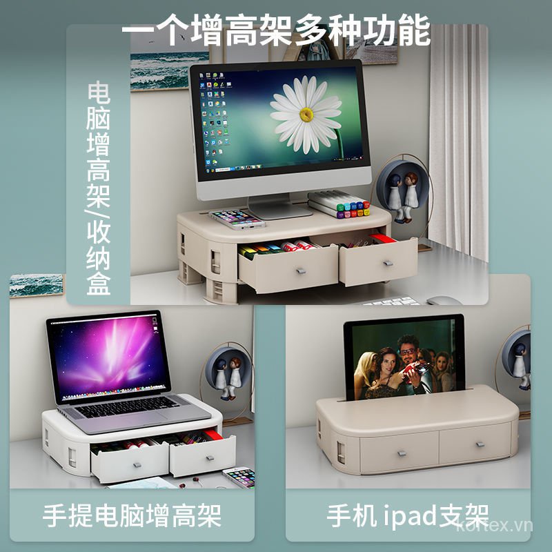 Giá Đỡ Nâng Màn Hình Máy Tính Để Bàn Tiện Dụng | BigBuy360 - bigbuy360.vn