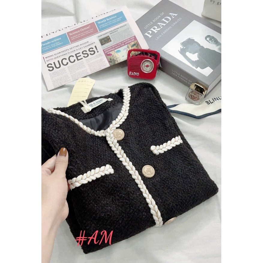 Áo dạ viền Bigsize cúc đồng DA12 | BigBuy360 - bigbuy360.vn