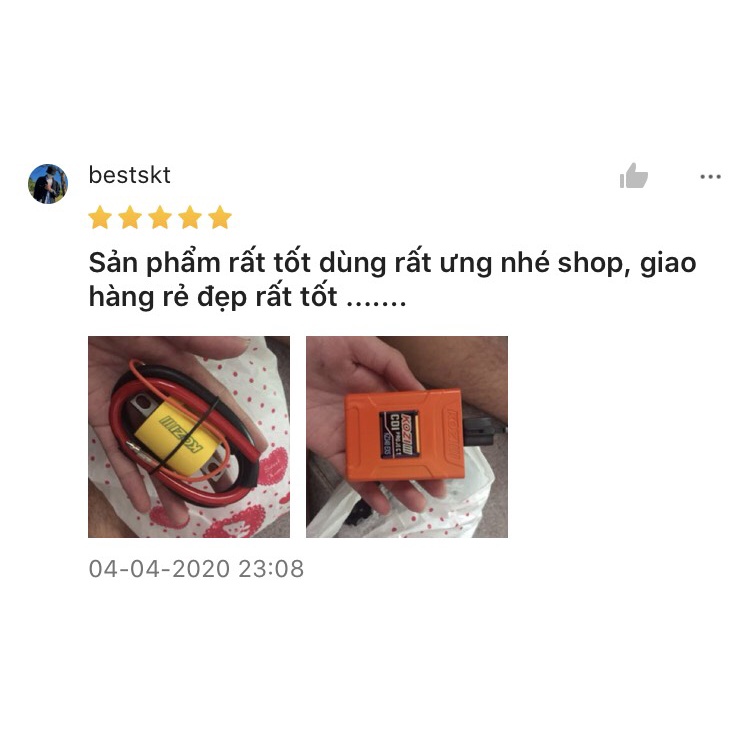 mobin sườn và ic độ kozi chỉ giành cho DREAM,WAVE cho xe bốc và tiết kiệm xăng.