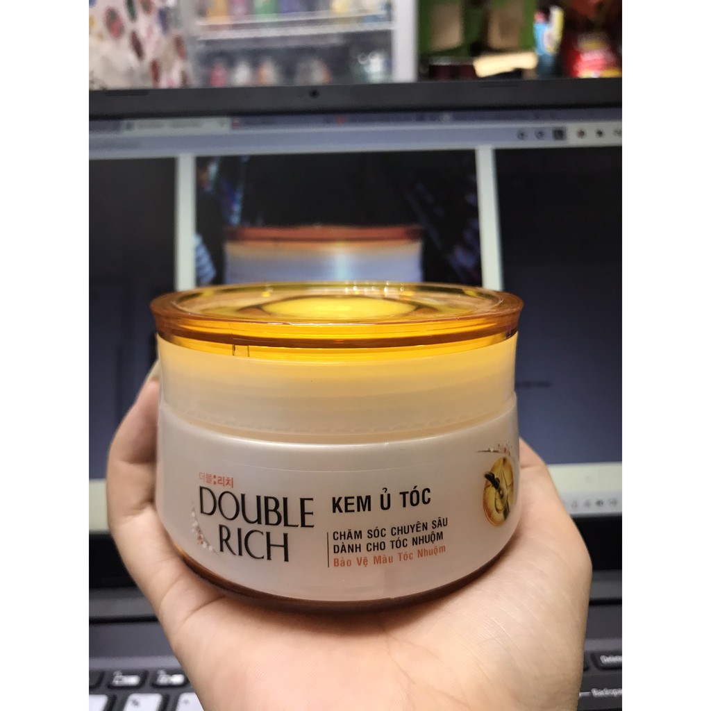 Kem ủ tóc collagen Double Rich (hũ)