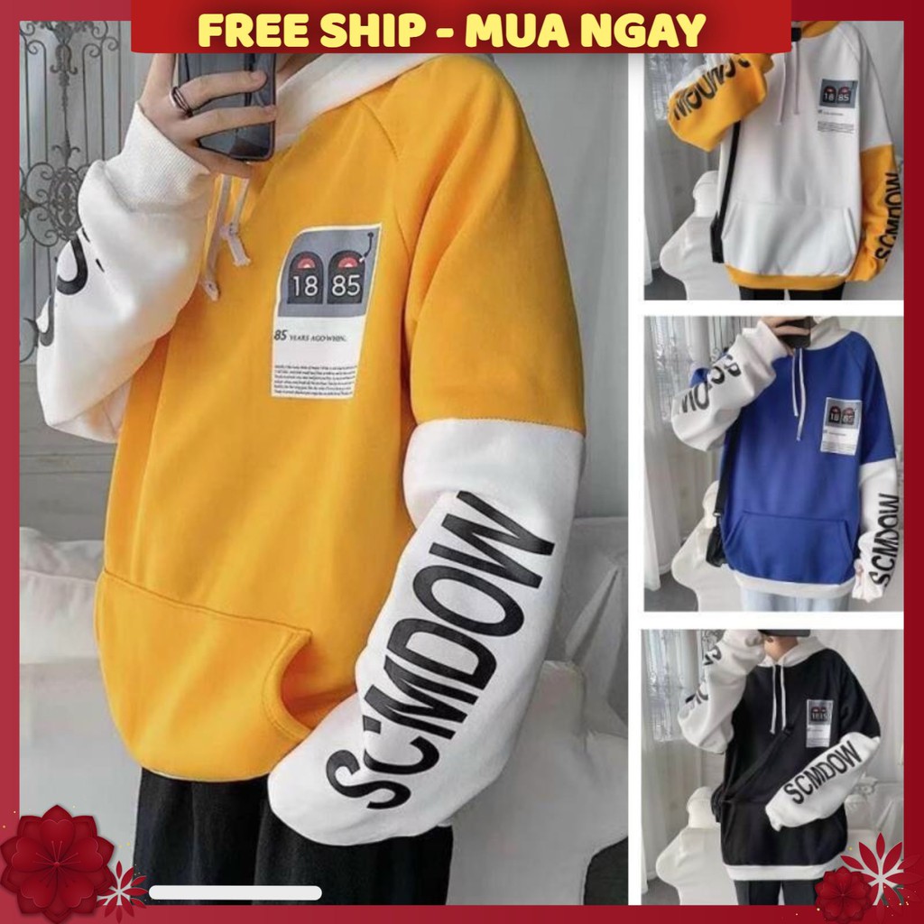 ÁO HOODIE NAM NỮ ❤️FREESHIP❤️ áo khoác hoodie  ( TAY CSMDOW ) VẢI NỈ NHIỀU MÀU - AO HOODIE FREE SIZE DƯỚI 60KG | BigBuy360 - bigbuy360.vn