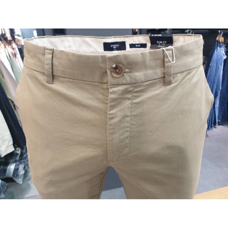 Quần kaki nam Polham lẻ size hàng xuất xịn W21