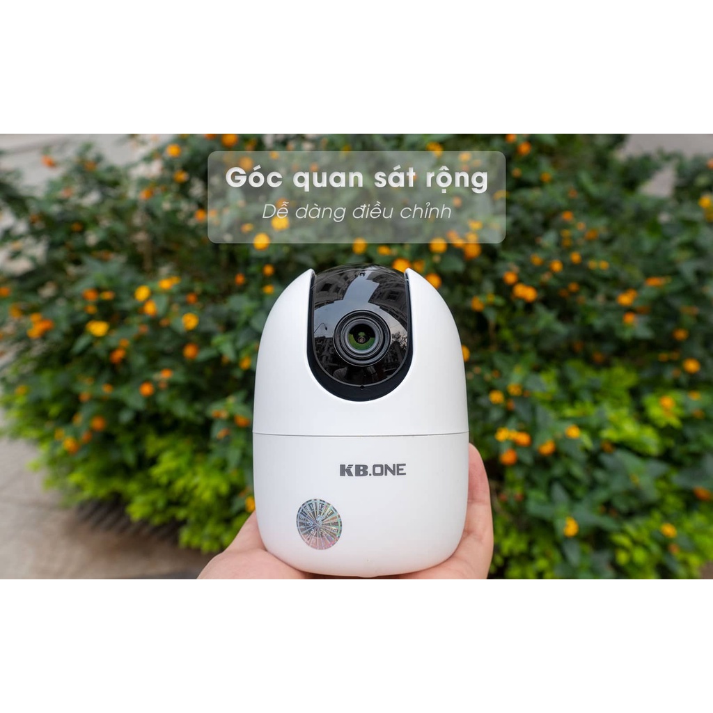 Camera IP Wifi KBONE KN-H21P 1080p xem, giám sát từ xa qua điện thoại, máy tính