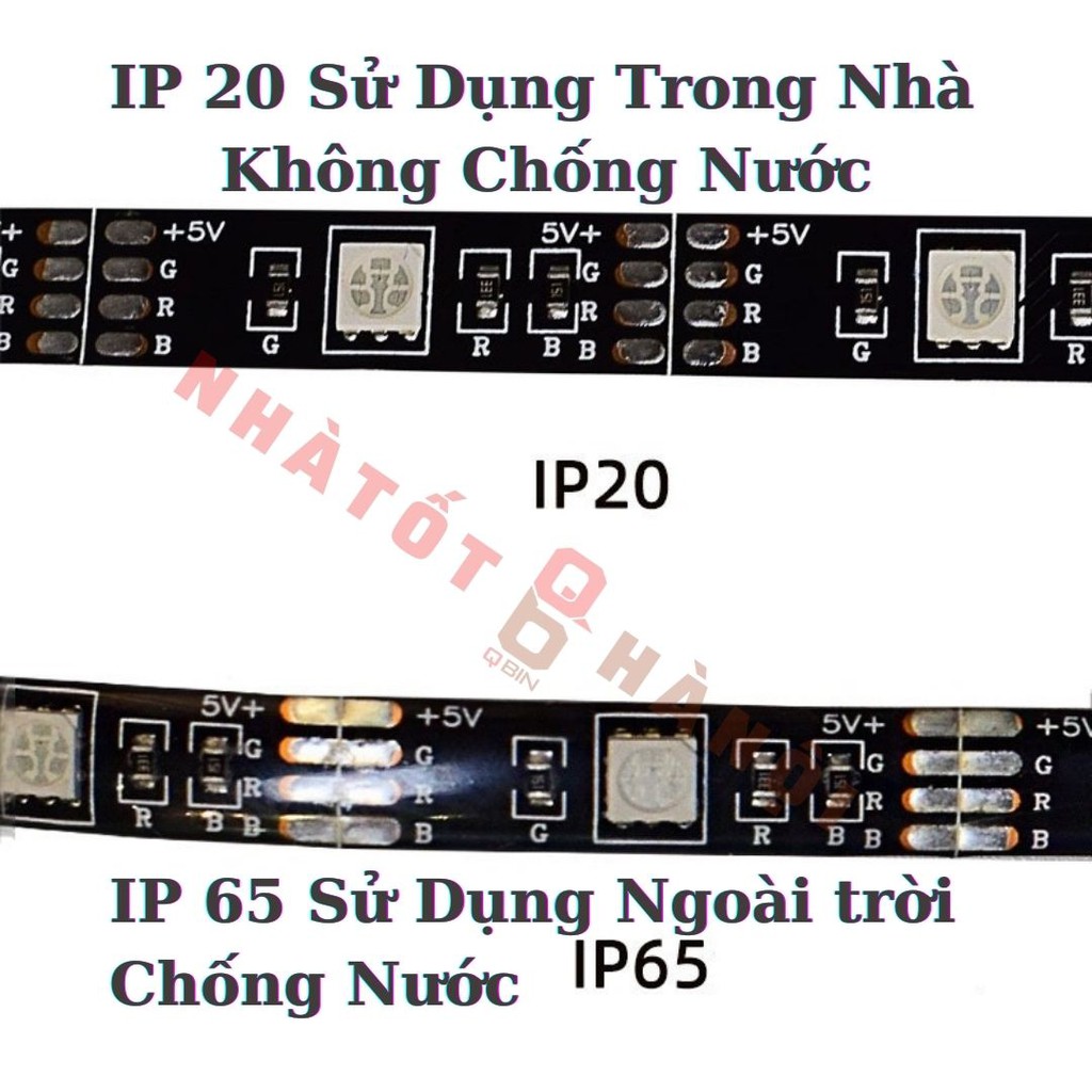 Cuộn Dây Led tiktok 5M dài IP20/65 Không Kèm Nguồn và phụ kiện
