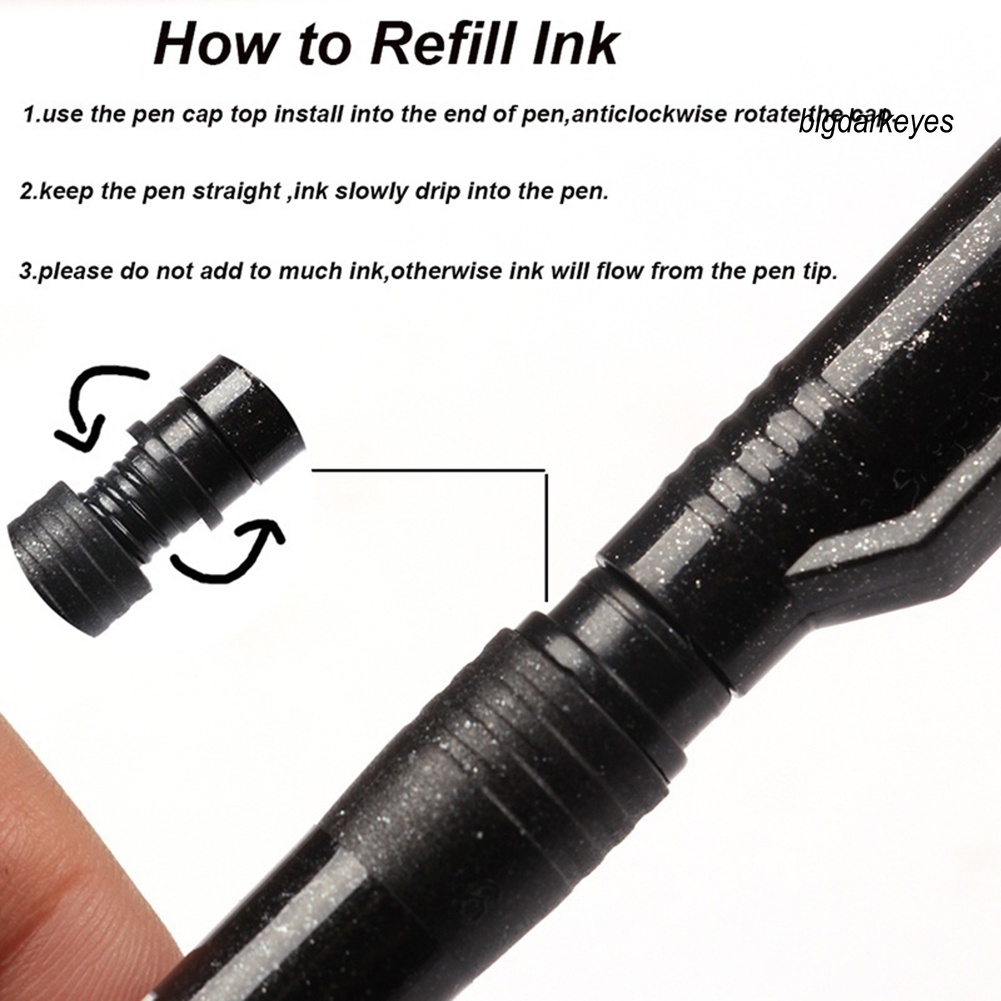 Bút Viết Chữ Thư Pháp Đầu Mềm Kèm Mực