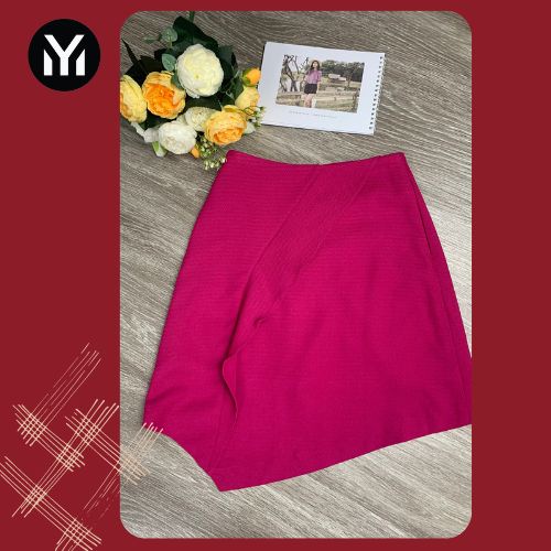 Váy Mini, Có Lót, Trang Trí Bèo Thân Trước, Thời Trang, Năng Động, Trẻ Trung, Sành Điệu