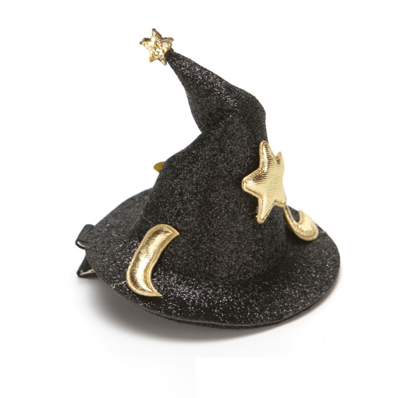 Kẹp TóC HìNh Mũ Phù ThủY Halloween ĐộC ĐáO