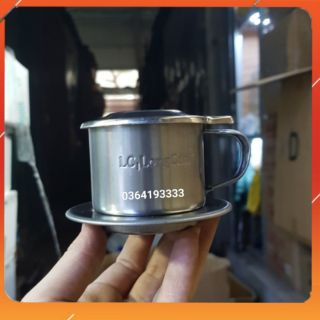 Phin Cà Phê Inox Long Cam Phù hợp gia đình, quán cafe