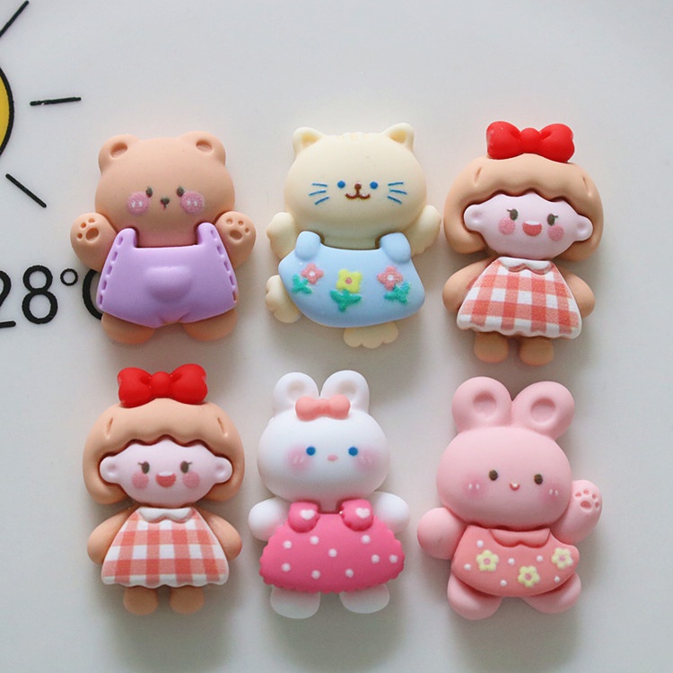Jibbitz, Nút Gắn Sticker Gắn Giày Dép PVC Họa Tiết Dễ Thương