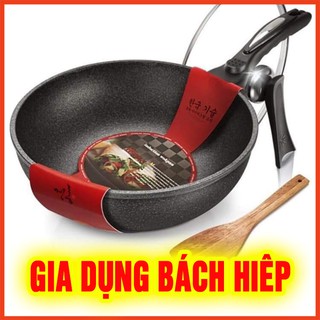 Chảo chống dính Coopia Hàn Quốc có nắp kính