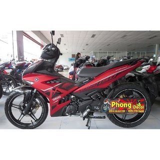 Tem Rời Exciter Mx 150 Dán Xe Đỏ