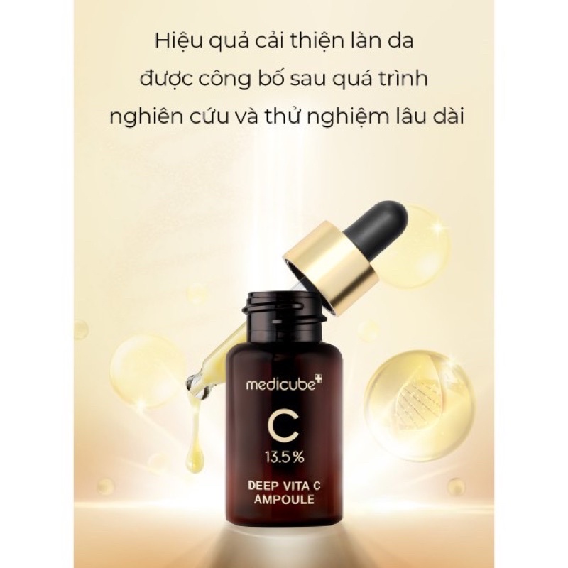 Tinh chất sáng da mờ thâm, nám MEDICUBE DEEP VITA C AMPOULE